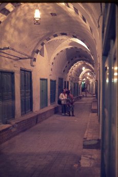 Kairouan Tunisie souk de nuit