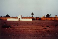 Marrakech Maroc mur-qibla exterieur