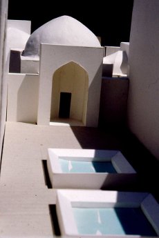 projet de musée de l'architecture et hôtel à Raqqa - Syrie (1982)