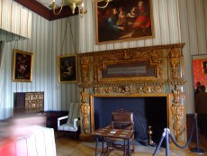 chateau de Grignan vue intérieure - chambre de Madame Françoise-Marguerite de Sévigné épouse de François Adhémar de Grignan
